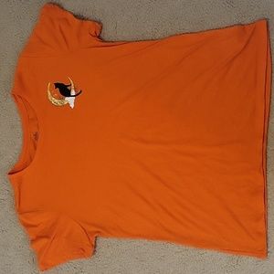 Orange Cat and Moon Halloween Shirt